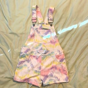 Girls tie dye short jumper